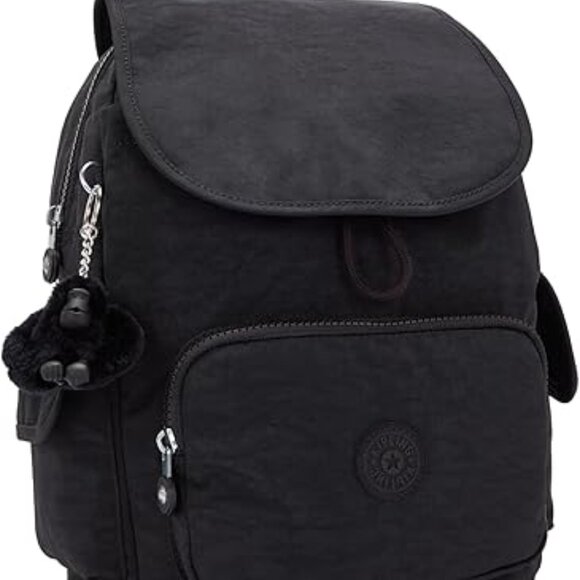 Kipling Women's City Pack Backpack, All -Day Versatile Daypack BLACK NWT - Picture 4 of 5